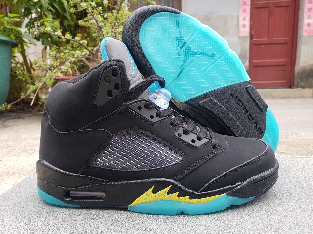 Air Jordan 5 Retro V Aqua [Cheap Jordans Shoes 5 69]